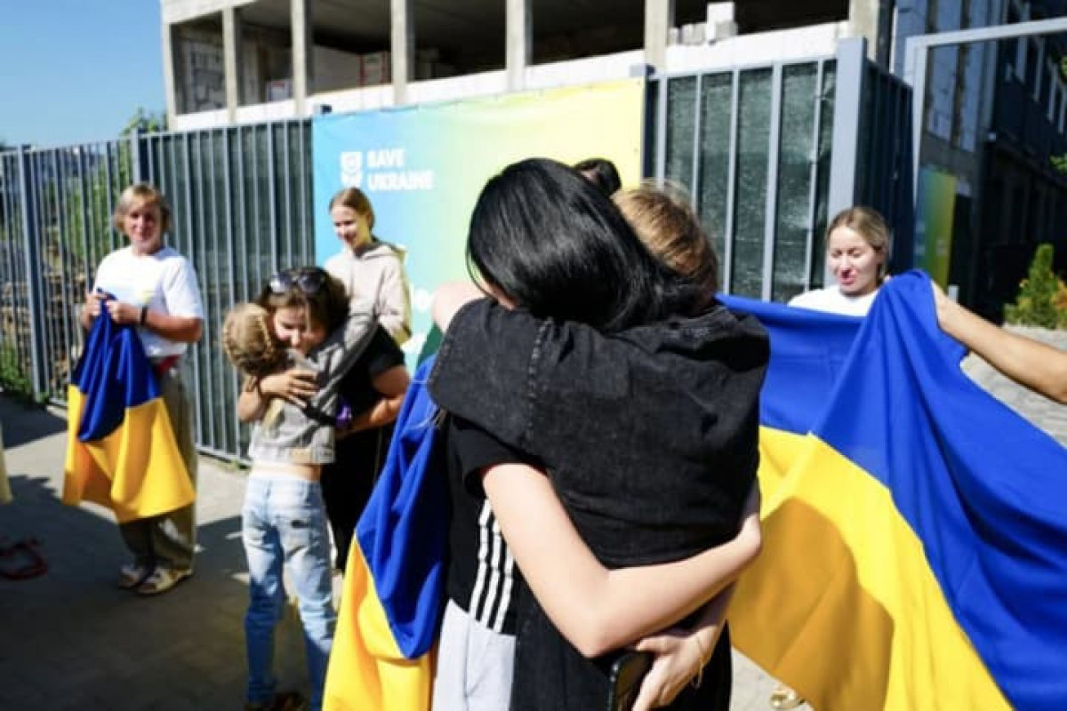 Rusiyaya aparılan 1892 uşaq Ukraynaya qaytarılıb