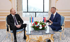 Prezident İlham Əliyevin Slovakiya Milli Şurasının sədri ilə təkbətək və geniş tərkibdə görüşləri olub