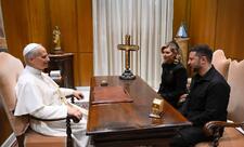 Zelenski İtaliyaya gəlib