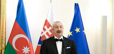 Azərbaycan lideri: Slovakiya ilə aramızda çox dayanıqlı bağlantılar qurulacaq