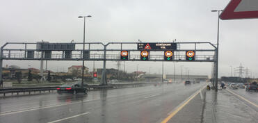 Zığ dairəsi-Hava Limanı yolunda bəzi zolaqlar üzrə sürət həddi endirilib