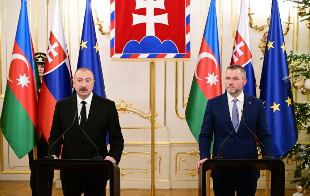 Azərbaycan Slovakiya münasibətləri regional sabitliyə töhfədir