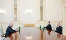 Prezident İlham Əliyev “John Deere” şirkətinin Mərkəzi Asiya və MDB ölkələri üzrə prezidentini qəbul edib