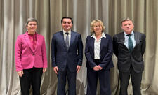 Hikmət Hacıyev Benilüks ölkələri XİN-lərinin siyasi direktorları ilə görüşüb