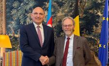 Elçin Əmirbəyov Belçika Krallığına işgüzar səfəri çərçivəsində bir sıra görüşlər keçirib