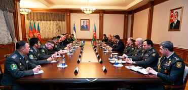 Azərbaycan-Özbəkistan hərbi əməkdaşlığı müzakirə olunub, plan imzalanıb - VİDEO