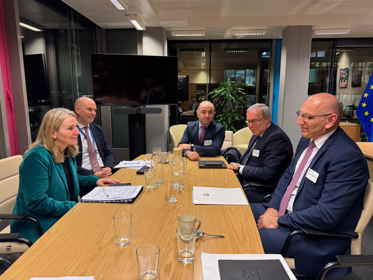 Elçin Əmirbəyov Belçika Krallığına işgüzar səfəri çərçivəsində bir sıra görüşlər keçirib