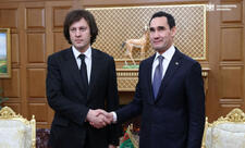 Gürcüstan və Türkmənistan Orta Dəhlizlə bağlı əməkdaşlığı müzakirə edib