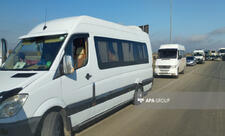 Xocalının Badara, Ballıca və Şuşakənd kəndlərinə növbəti köç karvanları yola salınıb  - FOTO