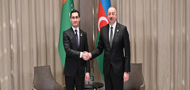 Prezident İlham Əliyev Sərdar Berdiməhəmmədova təbrik ünvanlayıb