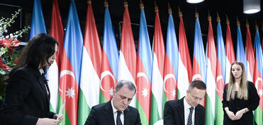 Azərbaycan–Macarıstan Strateji Dialoqunun 3-cü iclası Budapeştdə keçirilib