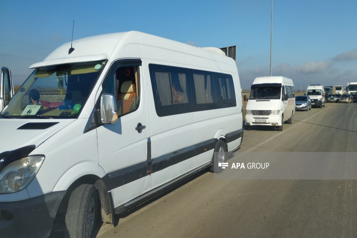 Növbəti köç karvanları Xocalının Ballıca və Badara kəndlərinə çatıb - FOTO - YENİLƏNİB