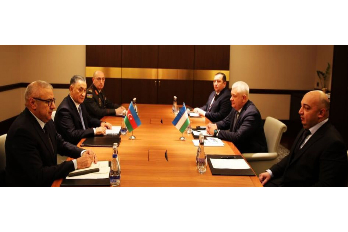 Azərbaycan və Özbəkistan TŞ katibləri hərbi-texniki sahə üzrə əməkdaşlığı müzakirə edib