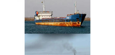 Ukrayna Xəzər dənizində Rusiyaya məxsus iki gəmini vurub