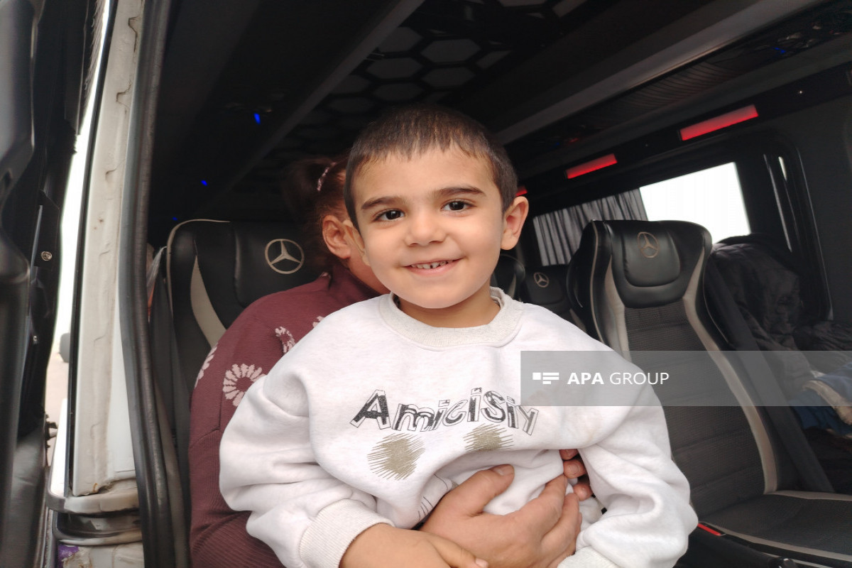 Ağdərənin Vəngli kəndinə növbəti köç karvanı yola salınıb  - FOTO