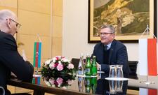 Elçin Əmirbəyov Polşada işgüzar səfərdə olub