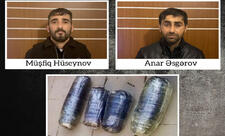 Salyanda 9 kq narkotik vasitə satmaq istəyən iki nəfəri saxlanılıb