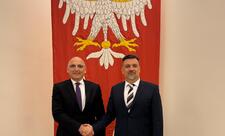 Elçin Əmirbəyov Polşada işgüzar səfərdə olub