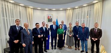 Elçin Əmirbəyov Polşada işgüzar səfərdə olub