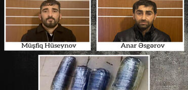 Salyanda 9 kq narkotik vasitə satmaq istəyən iki nəfəri saxlanılıb