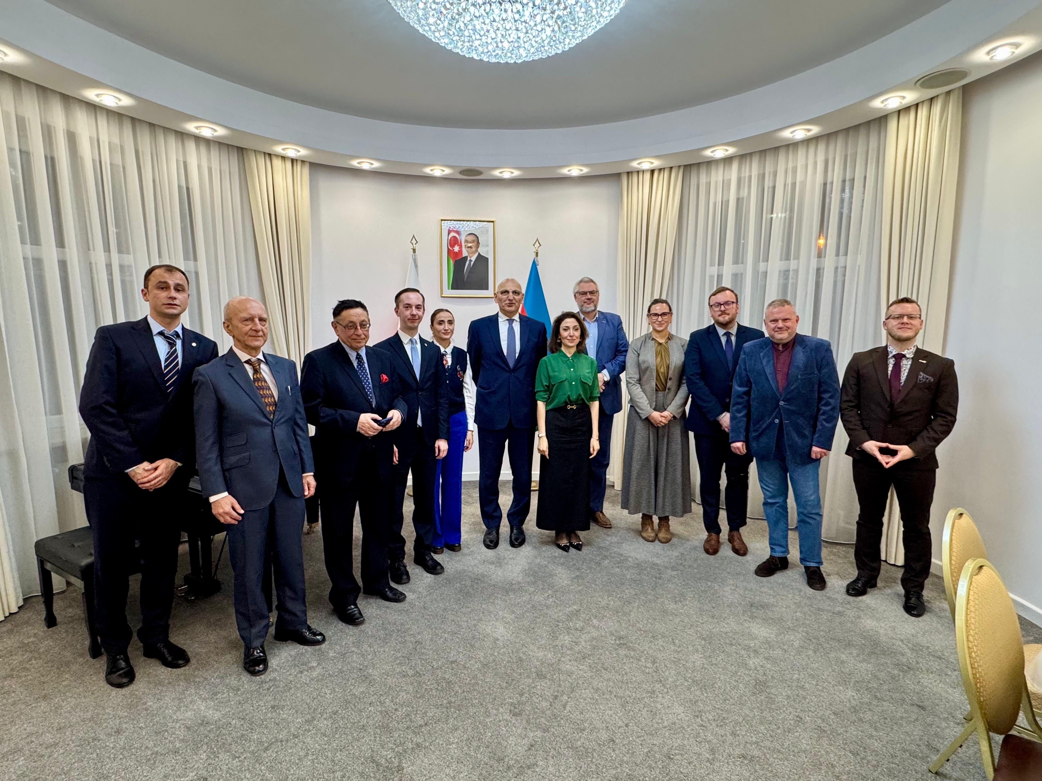 Elçin Əmirbəyov Polşada işgüzar səfərdə olub