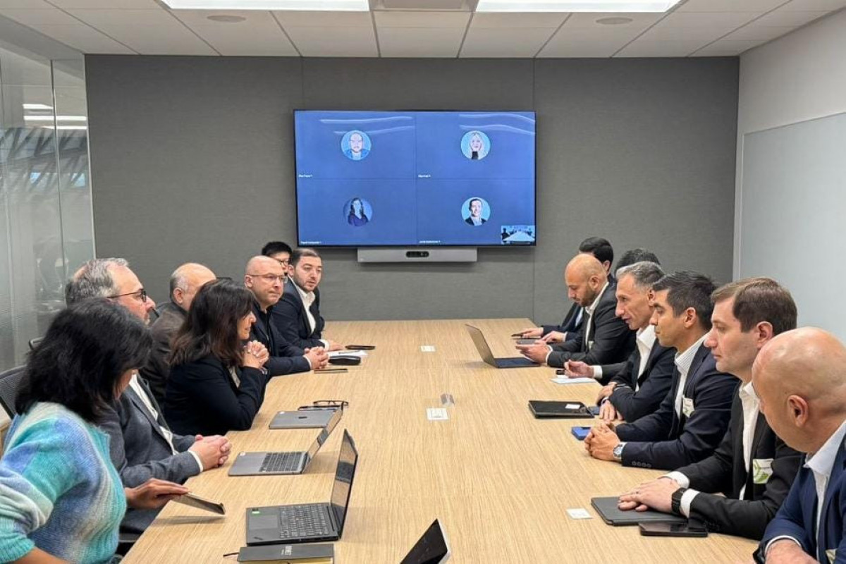 Rəşad Nəbiyev “NVIDIA” şirkətinin vitse-prezidenti ilə görüşüb