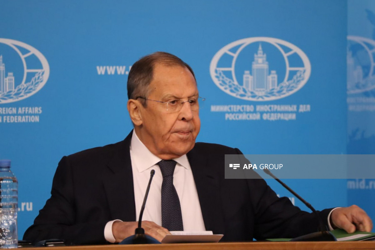 Lavrov Amerika Ticarət Palatasının üzvləri ilə görüşüb