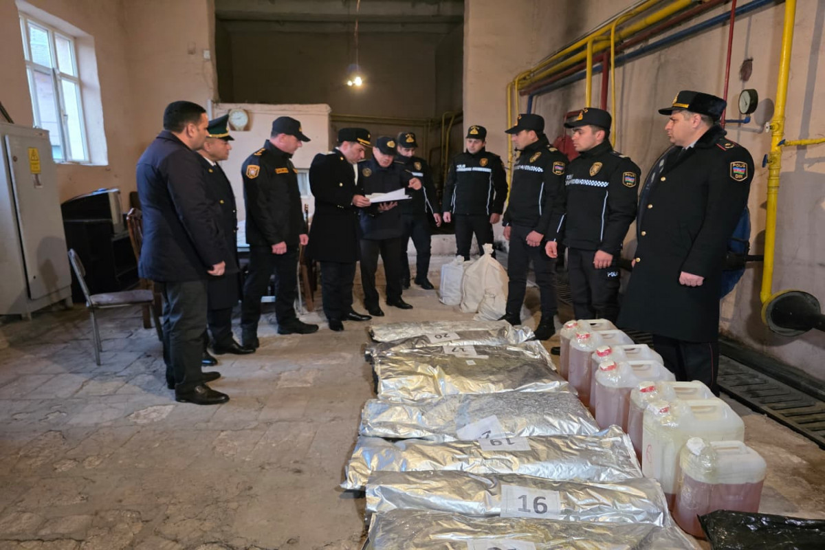 Naxçıvanda külli miqdarda narkotik məhv edilib