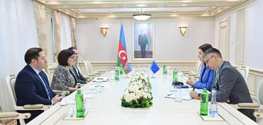 Sahibə Qafarova Misirin ölkəmizdəki səfiri ilə görüşüb - FOTO