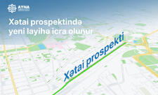 Bakının Xətai prospektində hərəkət təkmilləşdirilir