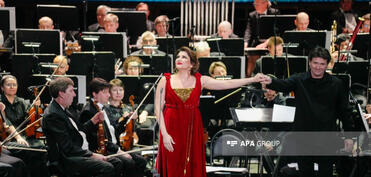 Moskvanın "Bolşoy Teatr"ında Azərbaycanın Xalq artistinin yubiley konserti keçirilib