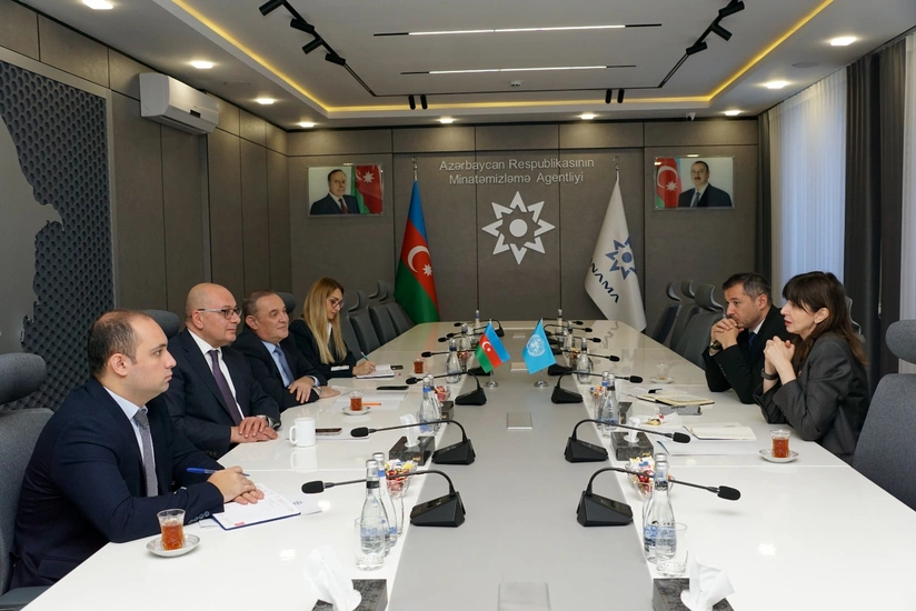 BMT-nin rezident əlaqələndiricisi ilə ANAMA-da görüş keçirilib