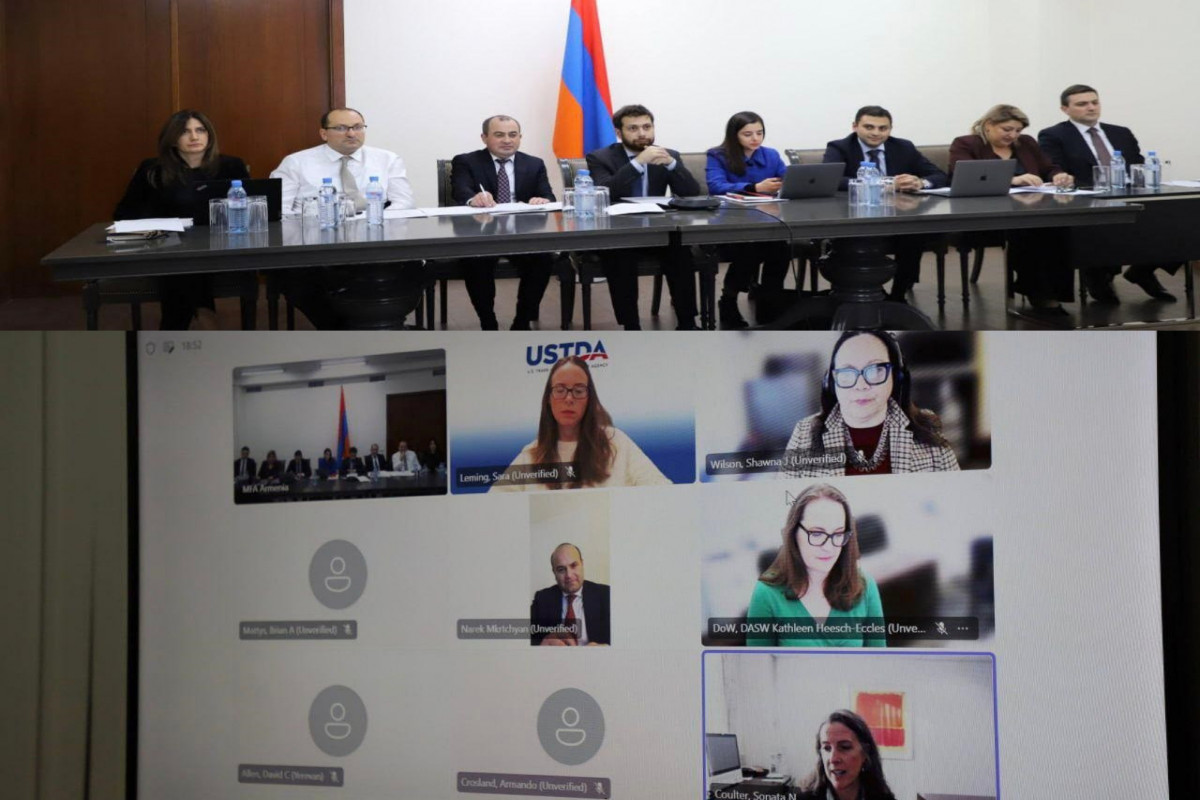 TRIPP çərçivəsində Ermənistan-ABŞ işçi qrupunun ilk iclası keçirilib