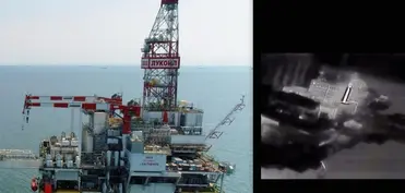 Ukrayna dronları “Lukoil”un Xəzər dənizindəki neft platformasına zərbə endirib