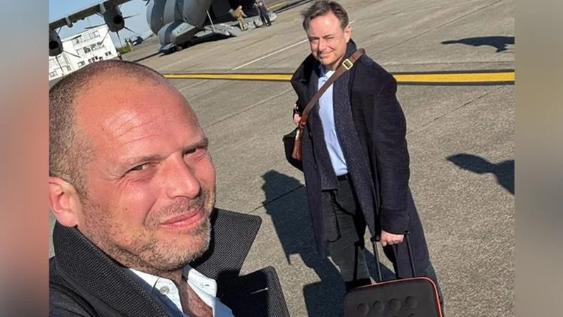 Belçikanın Baş naziri Ukraynaya səfər edib