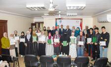 Misirdə Azərbaycan dilini öyrənən tələbələrə diplomlar təqdim olunub