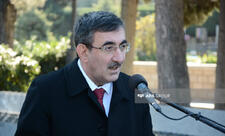 Cevdet Yılmaz Azərbaycana səfərə gəlib