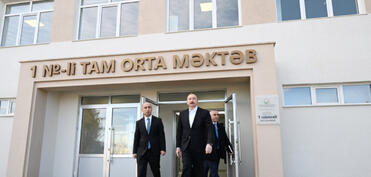 Kərkicahan qəsəbə 1 nömrəli tam orta məktəbin binası əsaslı təmirdən sonra istifadəyə verilib