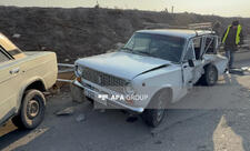 Ucarda yol qəzasında 4 nəfər xəsarət alıb -FOTO