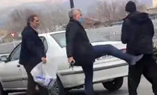 Təbrizdə polislə satıcılar arasında qarşıdurma