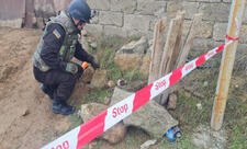 Bakıda sursat aşkar edilib  - VİDEO