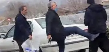 Təbrizdə polislə satıcılar arasında qarşıdurma