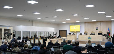 Ermənistan vətəndaşlarının məhkəməsi təqsirləndirilən şəxslərin son söz çıxışları ilə davam etdirilib