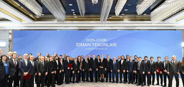 Prezident ilin idman yekunlarına həsr olunan mərasimdə iştirak edib - YENİLƏNİB