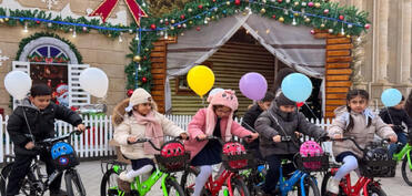 Leyla Əliyevanın təşəbbüsü ilə Yevlax şəhərində uşaqlar üçün Yeni il tədbiri təşkil olunub