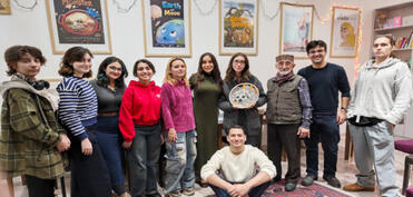 Leyla Əliyeva “ANİMAFİLM Studio”nun qonağı olub