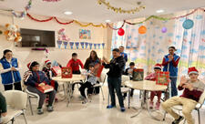 Leyla Əliyevanın təşəbbüsü ilə Mingəçevirdə uşaqlar üçün Yeni il şənliyi keçirilib