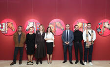 Leyla Əliyeva Azərbaycan Milli Xalça Muzeyini ziyarət edib