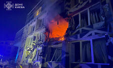 Kiyevdə xəstəxanaya zərbə endirilib: ölən və yaralananlar var