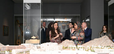 Leyla Əliyeva Maskatda Oman Milli Muzeyində və Mutrah bazarında olub